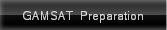 gamsat preparation